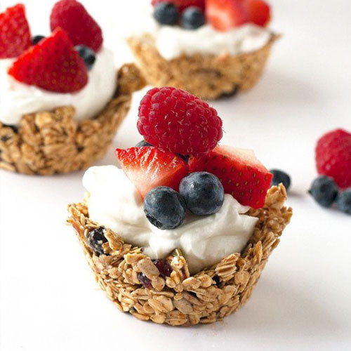 Morning Muesli Crunch Cups